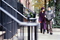 couple walking